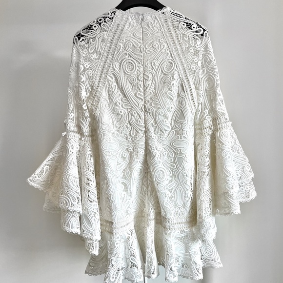 Alexis White Lace Dress - Picture 6 of 15